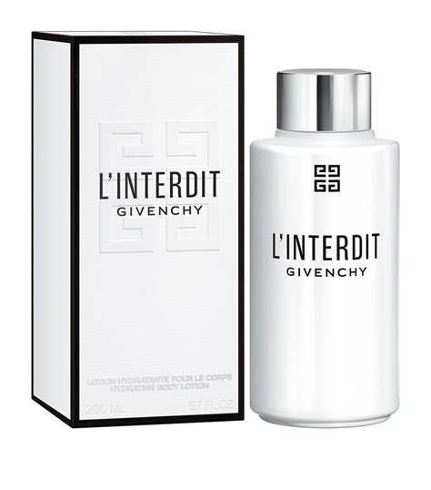 givenchy l'interdit body lotion 200ml|L'Interdit Body Lotion günstig kaufen .